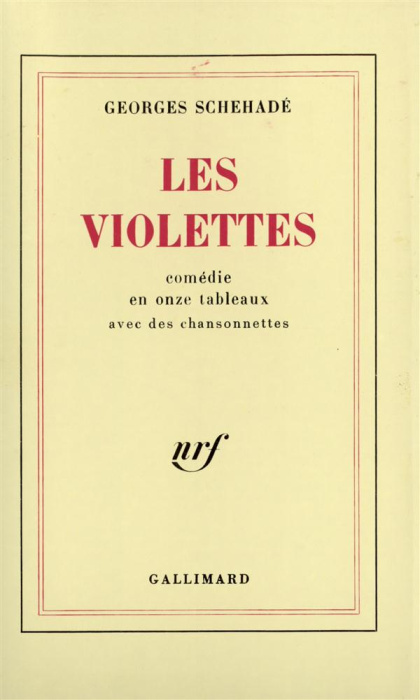 Emprunter Les violettes. Comédie en onze tableaux avec des chansonnettes livre