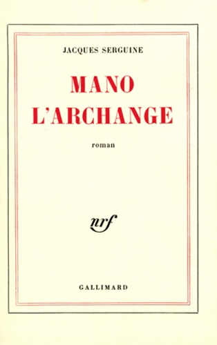 Emprunter Mano l'archange livre