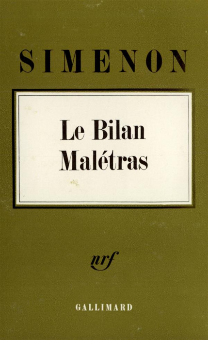 Emprunter LE BILAN MALETRAS livre