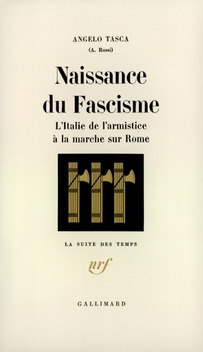 Emprunter NAISSANCE DU FASCISME. L'Italie de l'armistice livre