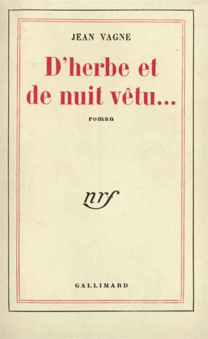 Emprunter D'herbe et de nuit vetu livre