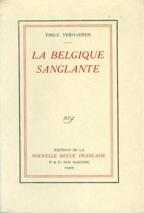 Emprunter LA BELGIQUE SANGLANTE livre