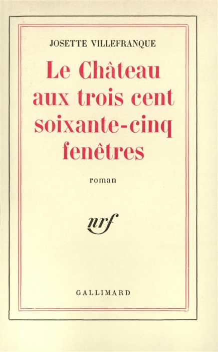 Emprunter Le Château aux 365 fenêtres livre