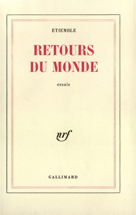 Emprunter Retours du monde livre