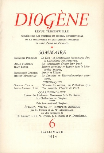 Emprunter Diogène N° 6 livre