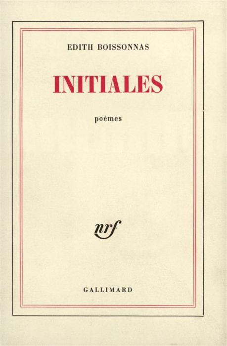 Emprunter Initiales livre