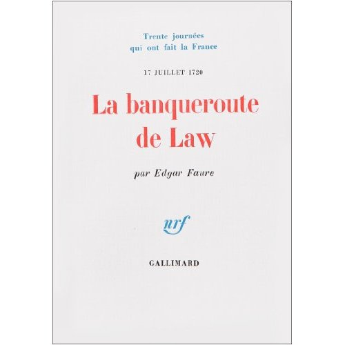 Emprunter Banqueroute de Law (17 juillet 1720) livre