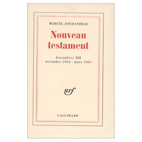 Emprunter Nouveau testament. Journalier XII, Novembre 1962 - mars 1963 livre