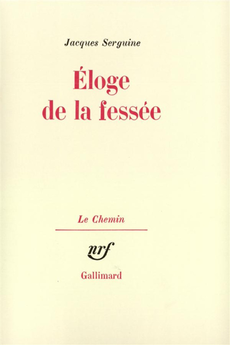 Emprunter Éloge de la fessée livre