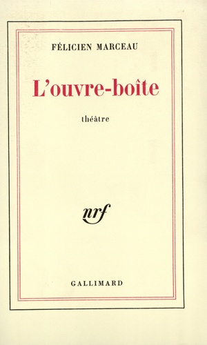 Emprunter L'ouvre-boîte. [Paris, Théâtre de l'oeuvre, 25 septembre 1972 livre
