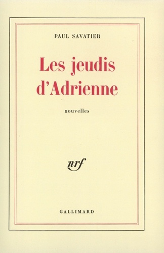 Emprunter Les jeudis d'Adrienne livre