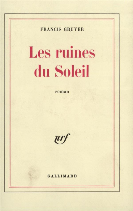 Emprunter Les ruines du soleil livre