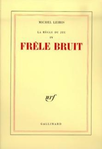 Emprunter La Règle du jeu Tome 4 : Frêle bruit livre