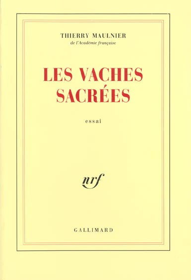 Emprunter Les vaches sacrées livre