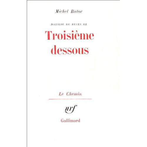 Emprunter Matière de rêves Tome 3 : Troisième dessous livre