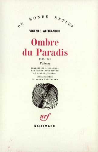 Emprunter Ombre du paradis. 1939-1943 livre