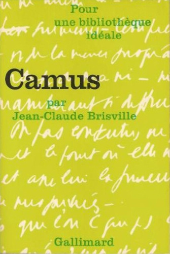 Emprunter Camus livre