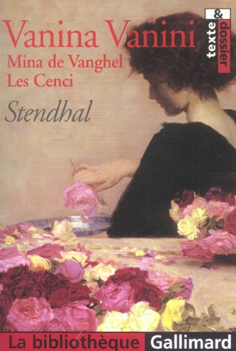 Emprunter Vanina Vanini, Mina Vanghel, Les Cenci livre