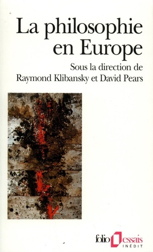 Emprunter La philosophie en Europe livre