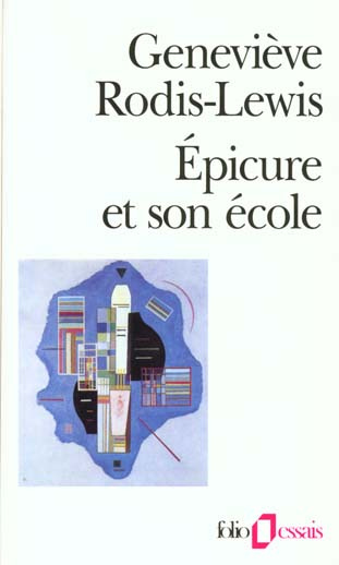 Emprunter Épicure et son école livre