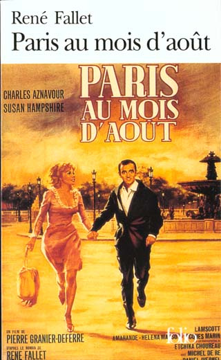 Emprunter Paris au mois d'août livre