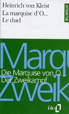 Emprunter Die Marquise von O.... Der Zweikampf livre