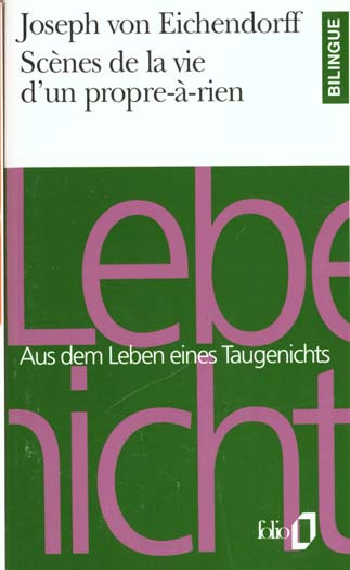 Emprunter Aus dem Leben eines Taugenichts livre