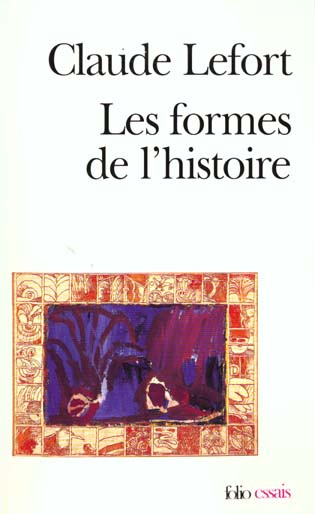 Emprunter LES FORMES DE L'HISTOIRE. Essais d'anthropologie politique livre
