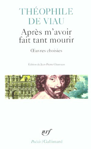 Emprunter Après m'avoir fait tant mourir. Oeuvres choisies livre