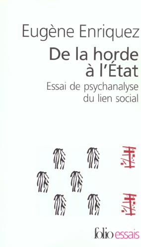 Emprunter De la horde à l'Etat. Essai de psychanalyse du lien social livre