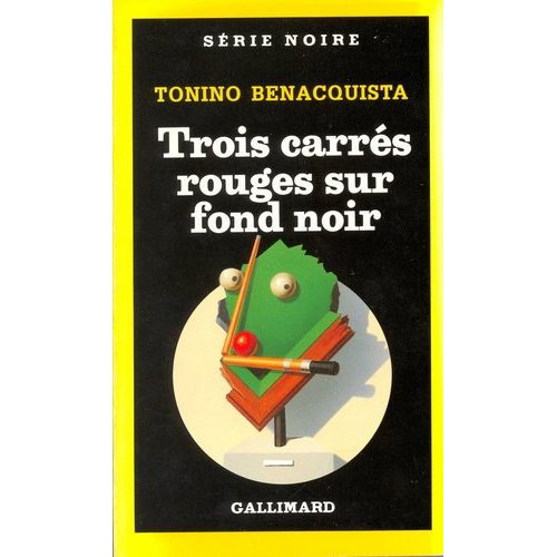 Emprunter Trois carrés rouges sur fond noir livre