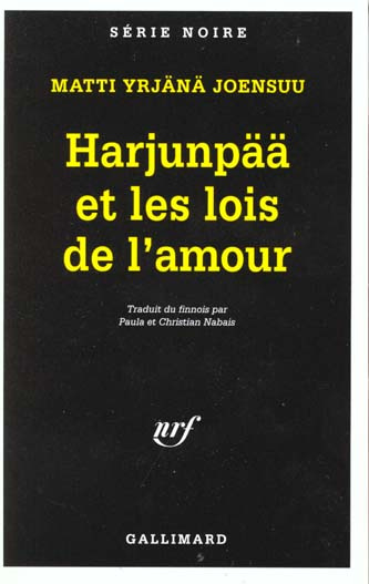 Emprunter Harjunpää et les lois de l'amour livre