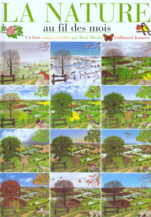 Emprunter La nature au fil des mois livre