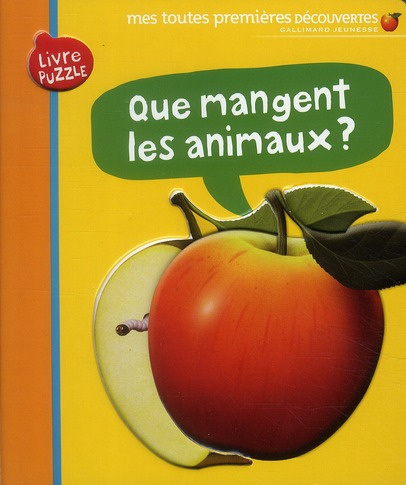 Emprunter Que mangent les animaux ? Livre puzzle livre