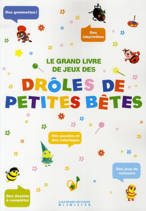 Emprunter Le grand livre de jeux drôles de petites bêtes livre