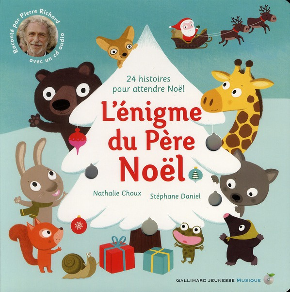 Emprunter L'énigme du Père Noël. 24 histoires pour attendre Noël livre
