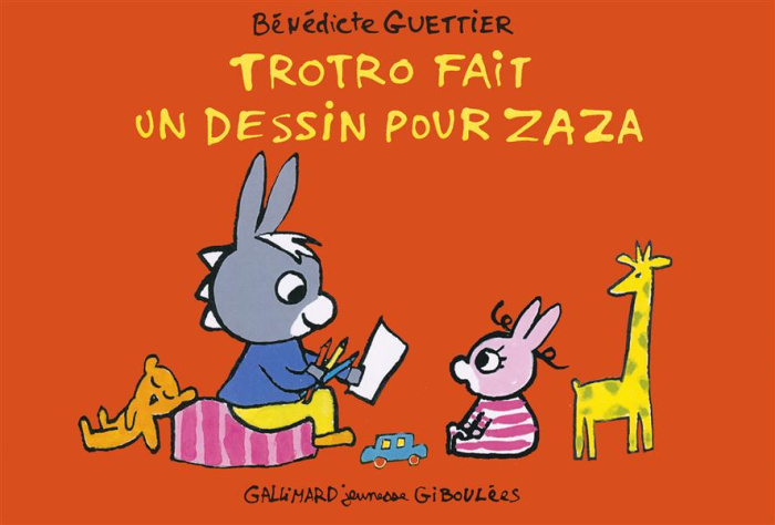 Emprunter Trotro fait un dessin pour Zaza livre