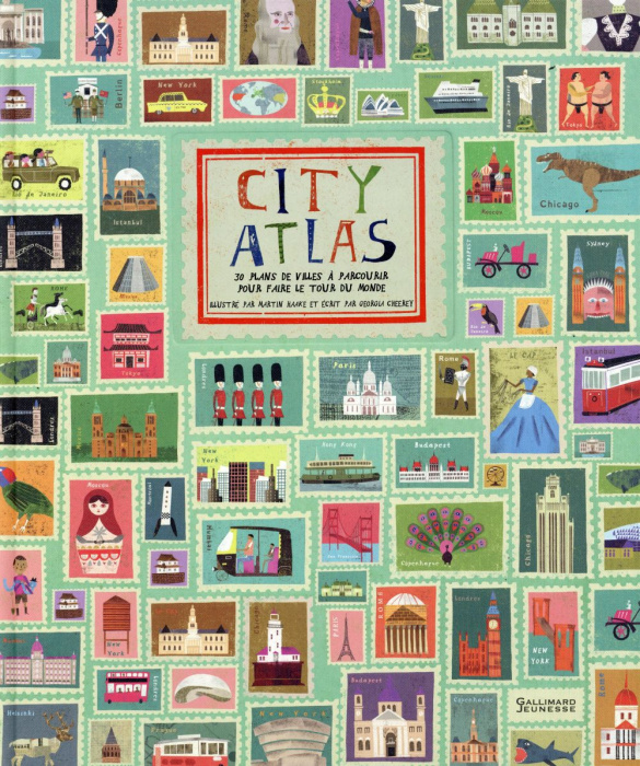 Emprunter City Atlas. Faites le tour du monde en 30 plans de ville livre