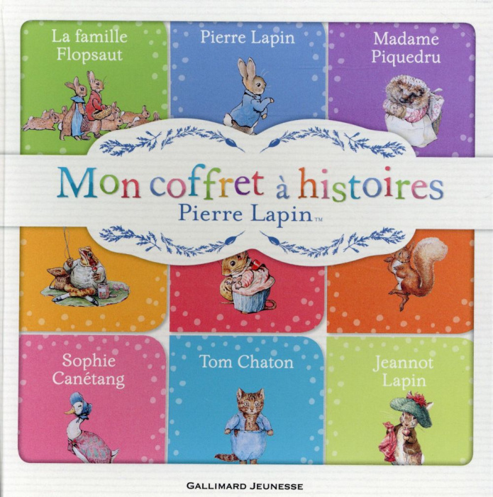 Emprunter Mon coffret à histoires Pierre Lapin. Coffret en 9 volumes livre