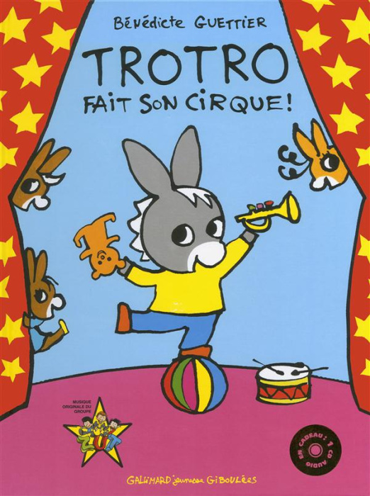 Emprunter Trotro fait son cirque ! Avec 1 CD audio livre