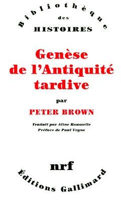 Emprunter Genèse de l'Antiquité tardive livre