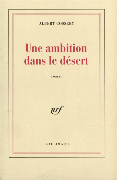 Emprunter Une Ambition dans le désert livre