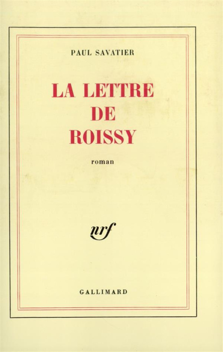 Emprunter La lettre de Roissy livre