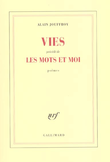 Emprunter Vies précédé de Les mots et moi livre