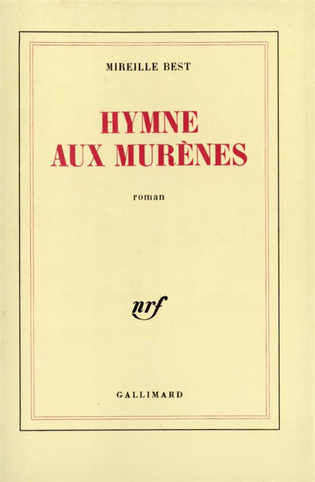 Emprunter Hymne aux murènes livre