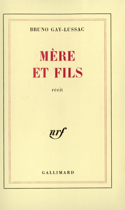 Emprunter Mère et Fils livre