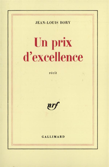 Emprunter Un prix d'excellence livre