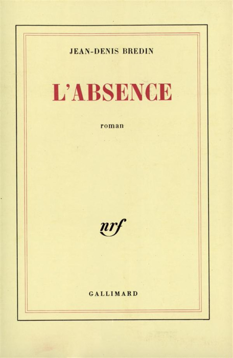 Emprunter L'absence livre