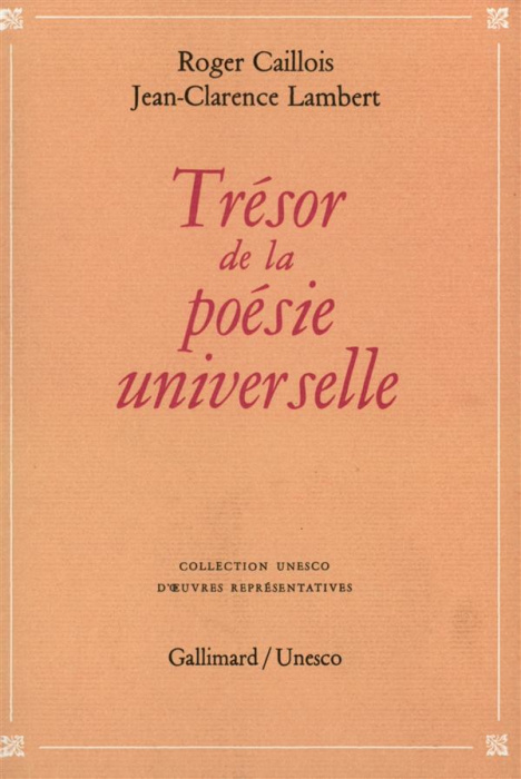 Emprunter Trésor de la poésie universelle livre