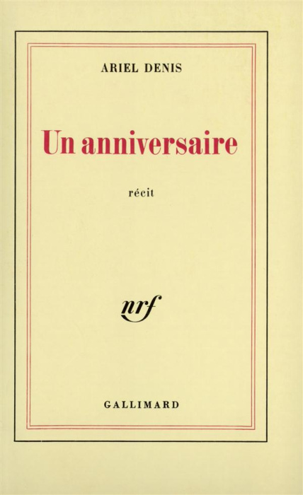 Emprunter Un Anniversaire livre